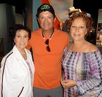 Tracy Byrd and Shelly West at the Texas Country Music Hall of Fame on August 9, 2015